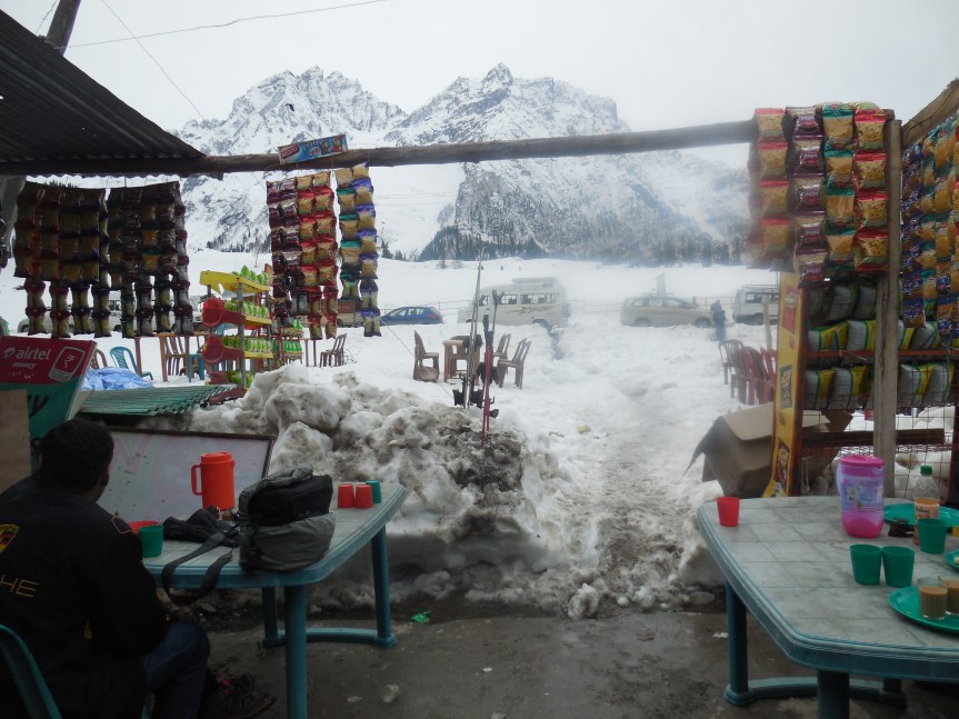 Sonmarg in snow