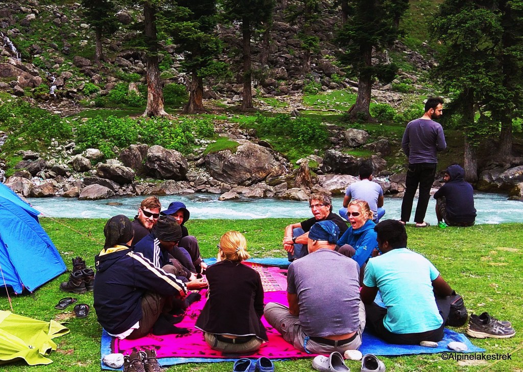 Trekking places of Kashmir