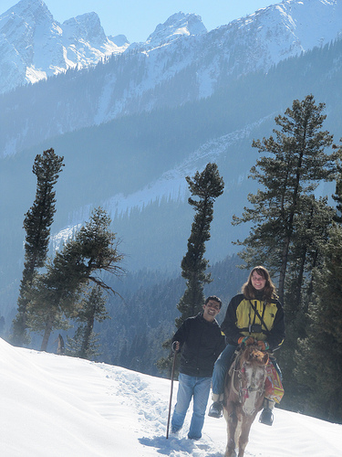 Kashmir Snow hike